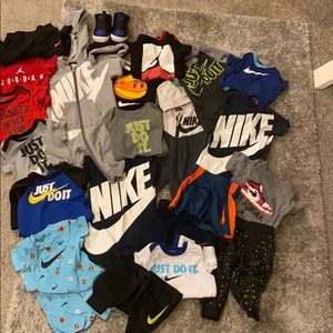 Nike and Jordan baby boys lot